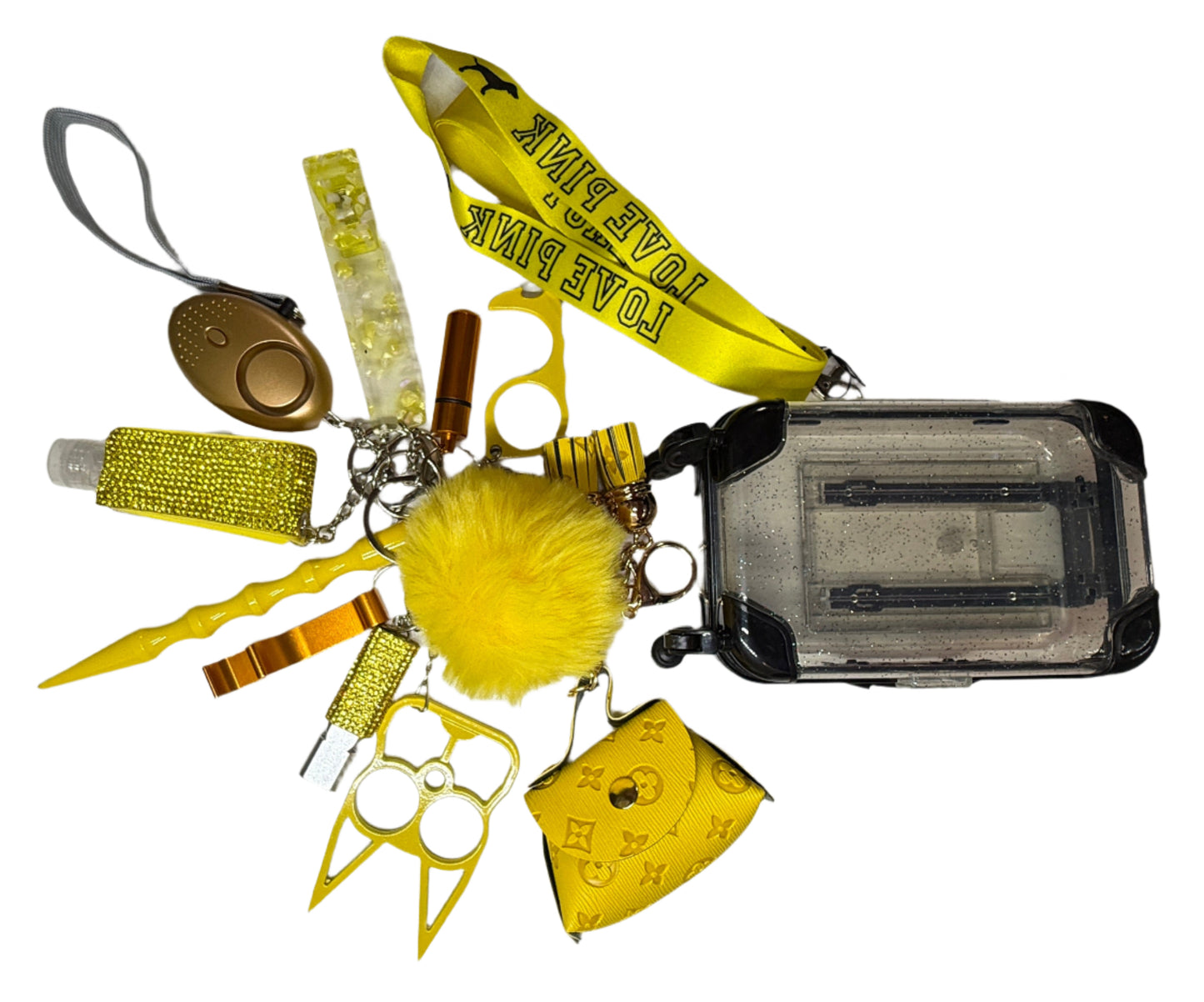 Suitcase + 12 piece set