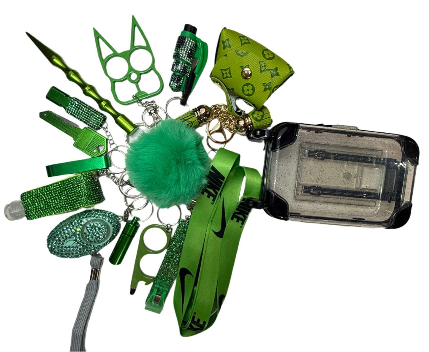 Suitcase + 14 piece set