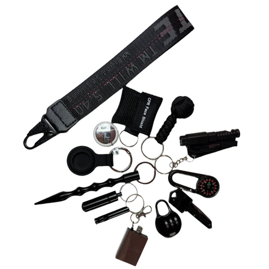 Survival 13 Piece Keychain Set